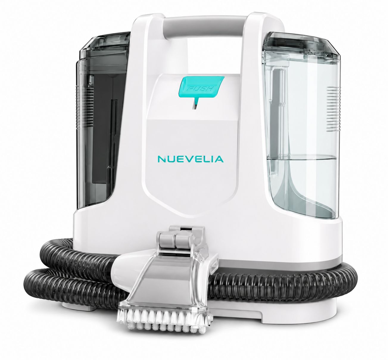 Shampouineuse portable NUEVELIA Pro pour tapis, canapé et voiture
